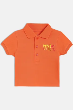 MINI KLUB Boys Polo Collar Applique T-shirt