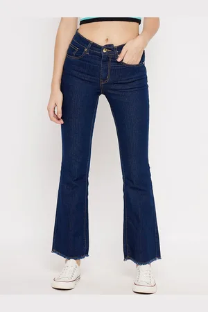 MADAME Women Flared Mid-Rise Jeans