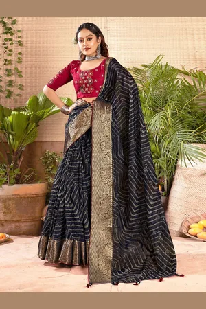 DIVASTRI Woven Design Zari Saree