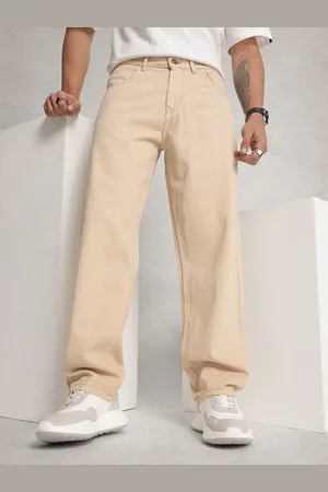 WROGN Men Pure Cotton Loose Fit Jeans