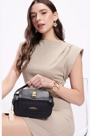 French Connection Structured Handheld Bag
