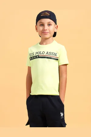 Ralph Lauren Boys Brand Logo Printed Pure Cotton T-shirt