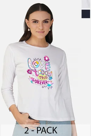 Metronaut Women 2 Printed Bio Finish T-shirt