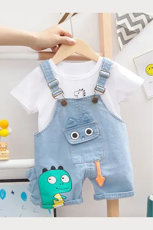 LULU & SKY Boys Striped T-shirt with Trousers
