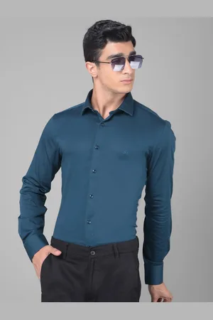 Crimsoune Club Slim Fit Cotton Casual Shirt
