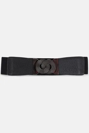 Kazo Women Black PU Belt