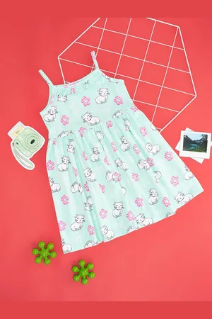 Pantaloons Girls Graphic Print A-Line Dress