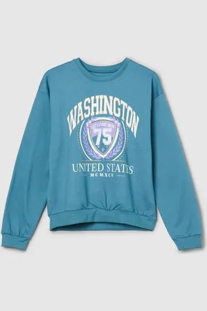 Max Collection Girls Printed Pullover Sweatshirt
