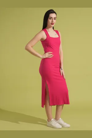 Globus Ribbed Bodycon Midi Dress