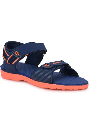 Sparx Men Navy Blue & Orange Comfort Sports Sandals