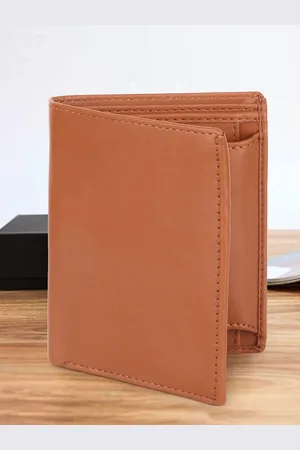 Provogue Men Striped PU Two Fold Wallet