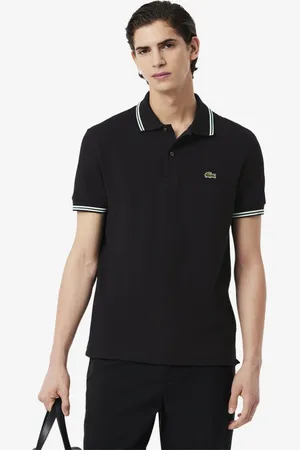 Lacoste Men Polo Collar Applique T-shirt