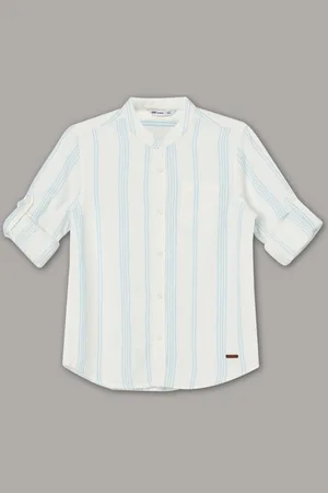 Lifestyle Boys Striped Casual Shirt