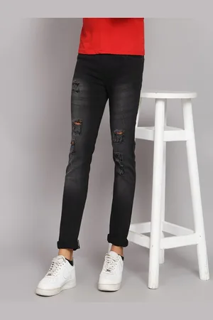 Moda Rapido Men Classic Relaxed Fit Slash Knee Light Fade Jeans