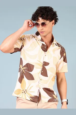 V-Mart Men Floral Opaque Printed Casual Shirt
