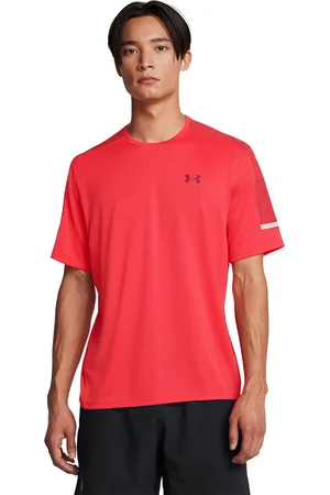 Under Armour Brand Logo Print Detail Loose Tech Training T-shirt with Reflective Elements