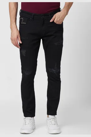 SPYKAR Men Slim Fit Low Distress Stretchable Jeans