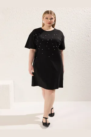 Trendyol Embellished A-Line Dress