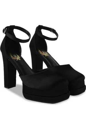Shoetopia Girls Platform Heel Mules