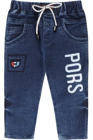 Wish Karo Boys Classic Regular Fit Light Fade Printed Stretchable Jeans