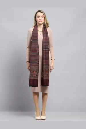 Monte Carlo Women Woven Design Stole