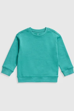 Mothercare Boys Solid Pure Cotton Sweatshirt