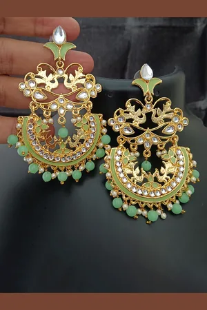 EVY Contemporary Chandbalis Earrings