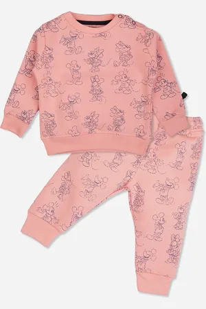 BodyCare Girls Printed Sweatshirt with Joggers
