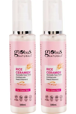 Globus Rice Ceramide Set Of 2 Ayurvedic Face Toner-100ml Each