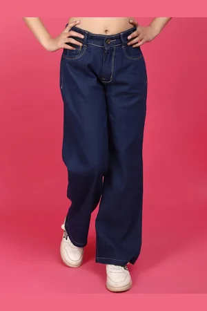 V-Mart Girls Cotton Jeans