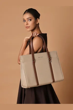 Lino Perros Oversized Structured Tote Bag with Quilted