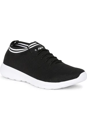 JQR Men MOJ 401 Black Mesh Running Shoes