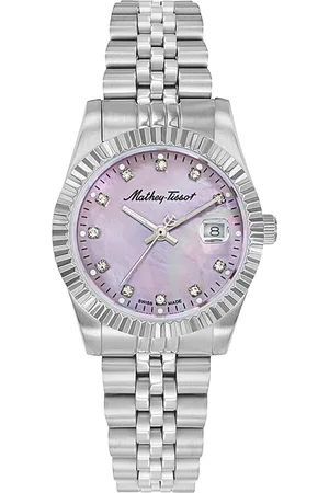 Mathey-Tissot Swiss Made Mathy III Multicolor Dial Analog Watch For Women - D810AVIO