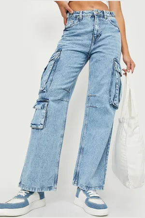 Max Collection Women Mildly Distressed Heavy Fade Jeans