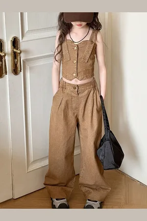 LULU & SKY Girls Top with Trousers