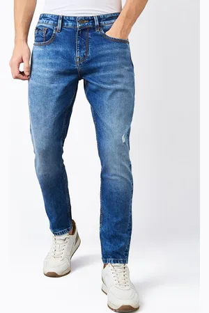 SPYKAR Men Slim Fit Heavy Fade Jeans