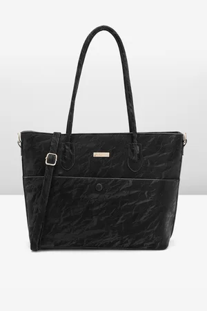 Mast & Harbour Structured Printed Handheld Bag