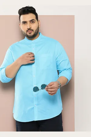 Sztori Men Original Mandarin Collar Pure Cotton Casual Shirt