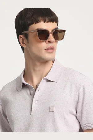 The Bear House Men Polo Collar Regular Sleeves Slim Fit T-shirt