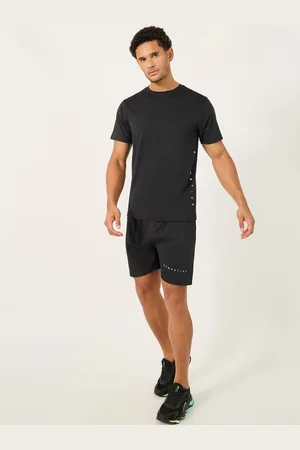 Styli Training Textured Tee and Shorts Set