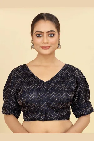 SHOPGARB Embroidered Saree Blouse