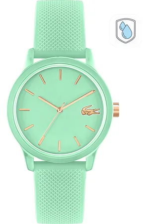 Lacoste Women Green Dial & Stainless Steel Straps .12.12 Analogue Watch 2001227