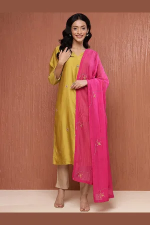 Fabindia Women Embroidered Kurta