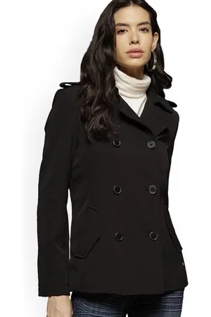 Gipsy Women Black Longline Tailored Jacket