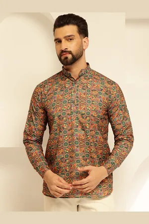 SOJANYA Quirky Printed Cotton Straight Kurta