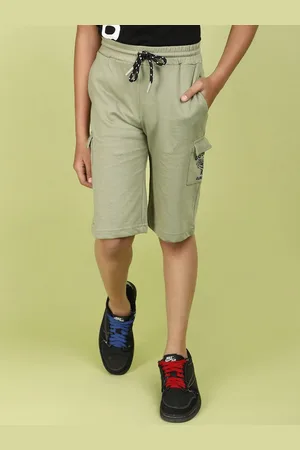 V-Mart Boys Mid-Rise Regular Fit Shorts
