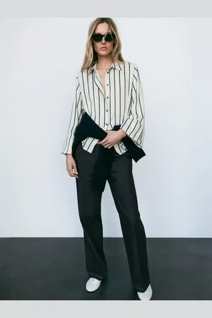 LULU & SKY Women Opaque Striped Casual Shirt