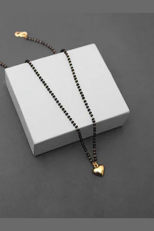 Anouk Gold-Plated Artificial Beads Mangalsutra