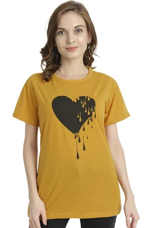 Moda Rapido Women Printed Bio Finish Pockets T-shirt
