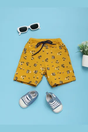 V-Mart Boys Conversational Printed Cotton Shorts